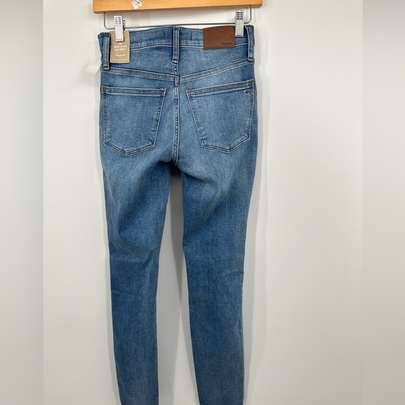 NEW Madewell 9" Mid-Rise Skinny Jeans With Magic Pockets Sz 24 NWT - Picture 5 of 5